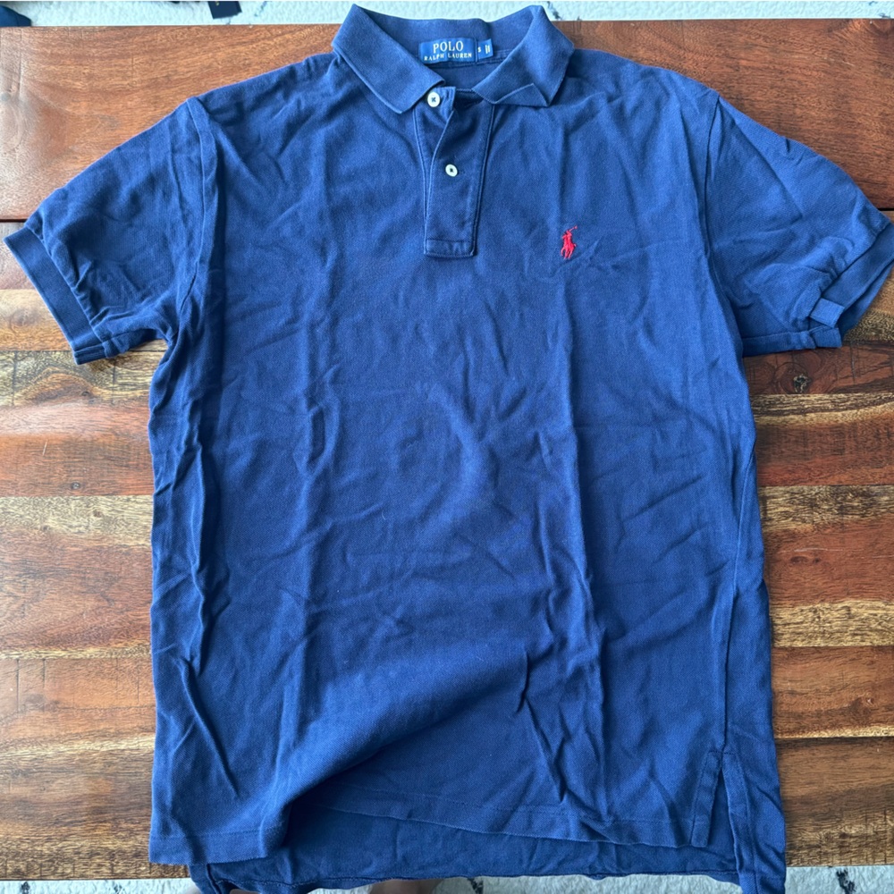 Polo by Ralph Lauren Men's Navy Polo Shirt
